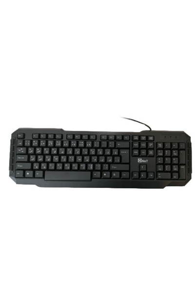 Picture of کیبورد باسیم +D-net مدل DT-994-مشکی